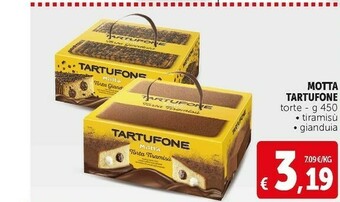 Deco Supermercati Tartufone torta gianduia offerta