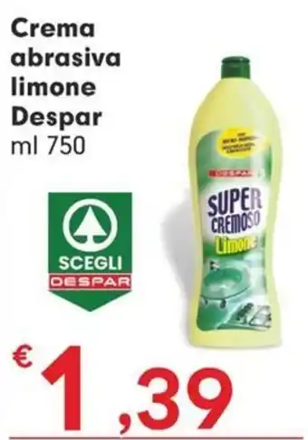 DeSpar Express Crema abrasiva limone Despar offerta