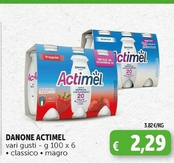 Deco Supermercati Actimel classico/magro offerta