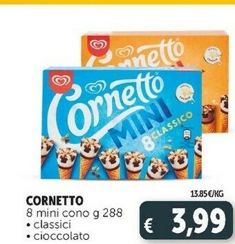 Cornetto 8 mini classici