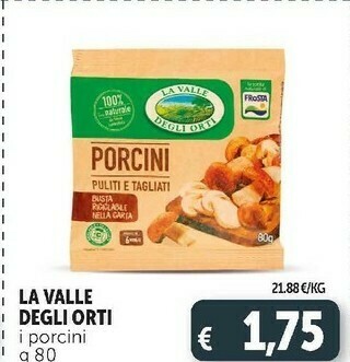 Deco Supermercati I porcini offerta