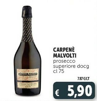 Carpene malvolti prosecco superiore docg