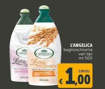 Deco Supermercati L'angelica bagnoschiuma offerta