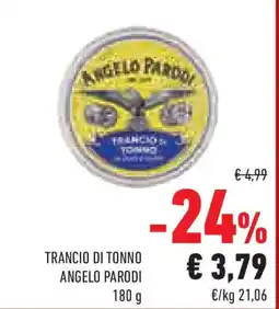 Conad Superstore Trancio di tonno ANGELO PARODI offerta