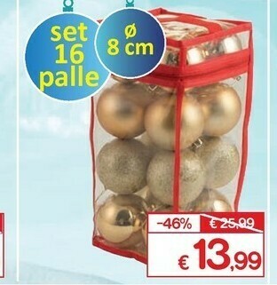 Satur Palle di natale offerta