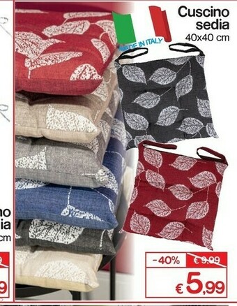 Satur Cuscino offerta