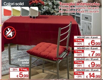 Satur Tovaglie offerta