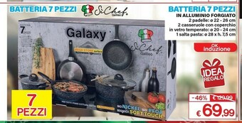Satur Batteria pentole offerta