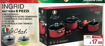 Satur Batteria pentole offerta