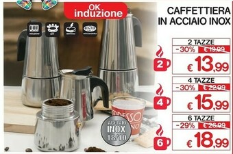 Satur Caffettiera offerta