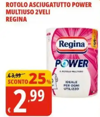 Tigros Rotolo asciugatutto power multiuso 2veli regina offerta