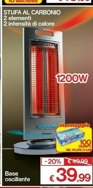 Satur Stufe elettriche offerta