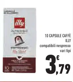 Conad Superstore 10 CAPSULE CAFFÈ ILLY compatibili nespresso offerta