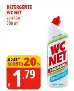 Tigros Detergente WC NET vari tipi offerta