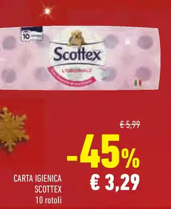 Conad Superstore Carta igienica SCOTTEX offerta