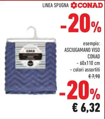 Conad Superstore Asciugamano viso CONAD offerta