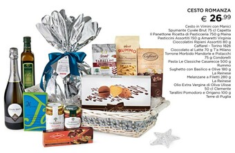 Esselunga Cesti natalizi offerta
