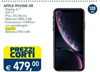 Esselunga Iphone xr 128gb blu offerta