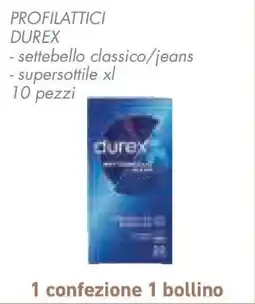 Conad Superstore Profilattici DUREX offerta