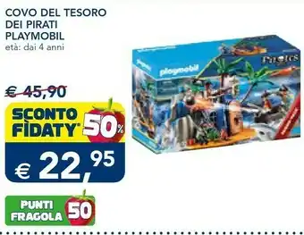 Playmobil covo del tesoro dei pirati