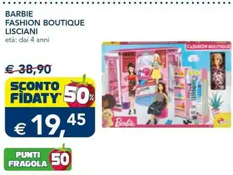 Esselunga Barbie fashion boutique offerta