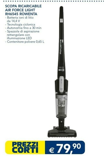Esselunga Scopa elettrica offerta