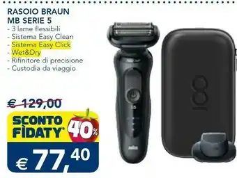 Series 5 50-b1000s rasoio blu