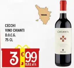 Gecop Cecchi vino chianti d.o.c.g. offerta