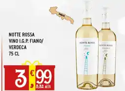 Gecop Notte rossa vino i.g.p. fiano/ verdeca offerta