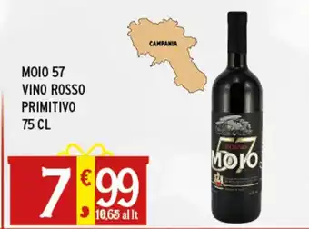 Gecop Moio 57 vino rosso primitivo offerta