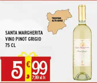 Gecop Santa margherita vino pinot grigio offerta