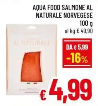 A&O Aqua food salmone al naturale norvegese offerta