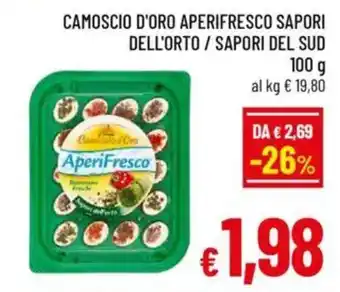 A&O Camoscio d'oro aperifresco sapori dell'orto/sapori del sud offerta