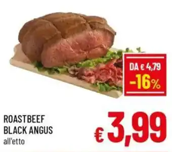 A&O Roastbeef black angus all'etto offerta