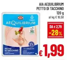 A&O Aia aequilibrium petto di tacchino offerta