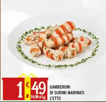 Gecop Gamberoni di surimi marinati offerta