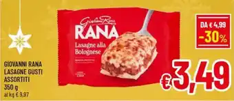 A&O Giovanni rana lasagne gusti assortiti offerta