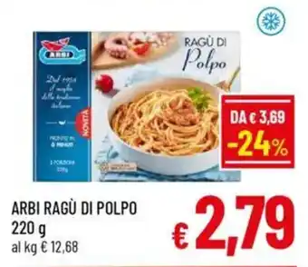 A&O Arbi ragù di polpo offerta