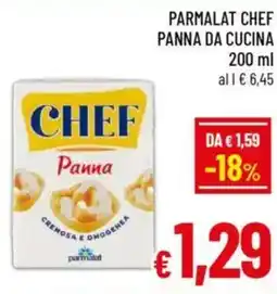 A&O Parmalat chef panna da cucina offerta