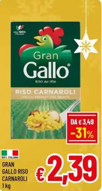 A&O Gran gallo riso carnaroli offerta