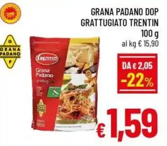 A&O Grana padano dop grattugiato trentin offerta