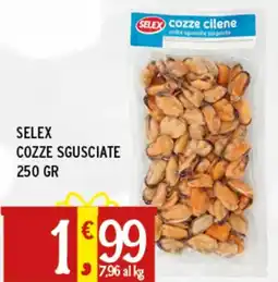 Gecop Selex cozze sgusciate offerta