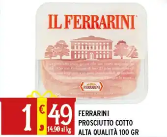 Gecop Il ferrarini prosciutto cotto alta qualità offerta