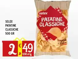 Gecop Selex patatine classiche offerta