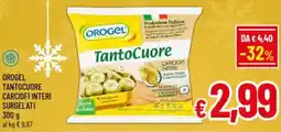 A&O Orogel tantocuore carciofi interi surgelati offerta