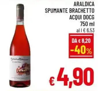 A&O Araldica spumante brachetto acqui docg offerta