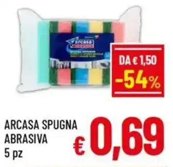 A&O Arcasa spugna abrasiva 5 pz offerta