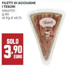 Panorama Filetti di acciughe i tesori assortiti offerta