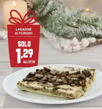 Panorama Lasagne ai funghi offerta