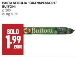 Panorama Pasta sfoglia "granspessore" BUITONI offerta